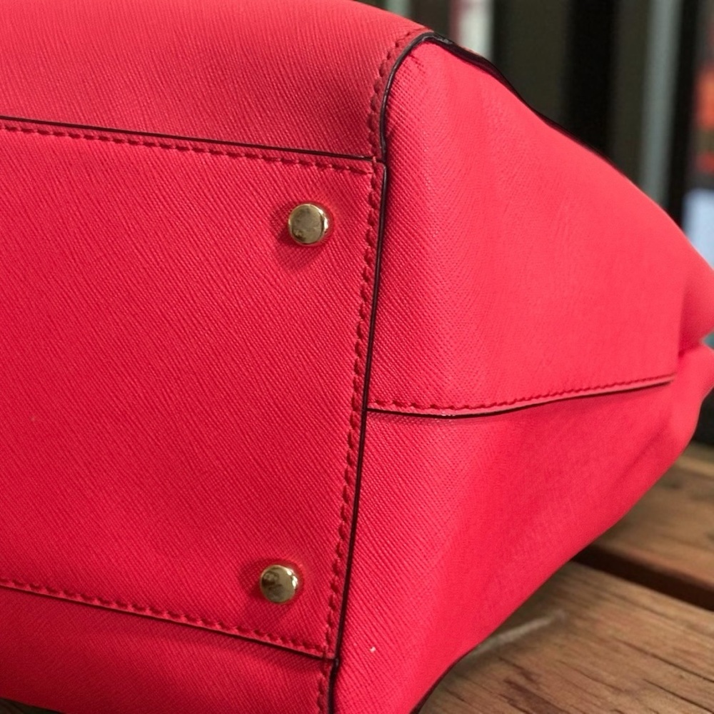 Authentic Kate Spade Pink Leather Tote Bag! - Picture 8 of 15